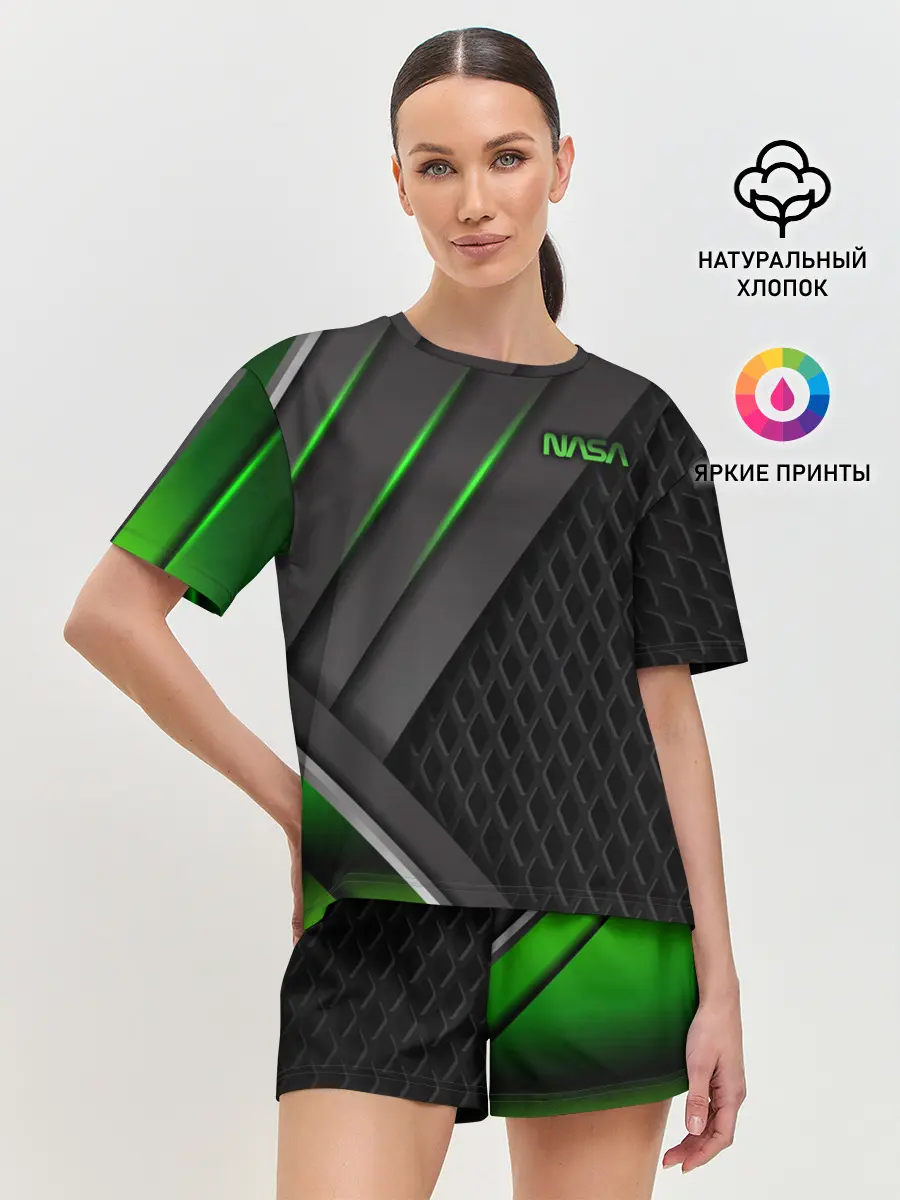 Женская пижама с шортами / NASA