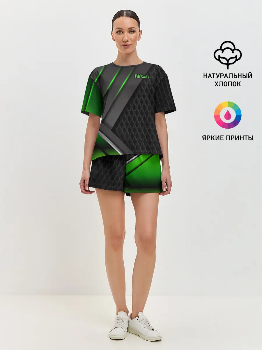 Женская пижама с шортами / NASA