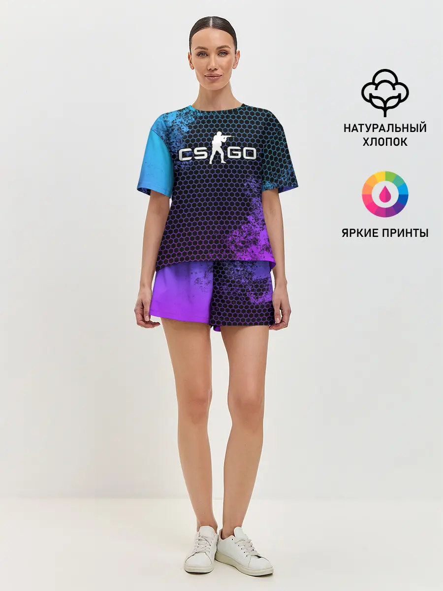 Женская пижама с шортами / COUNTER STRIKE
