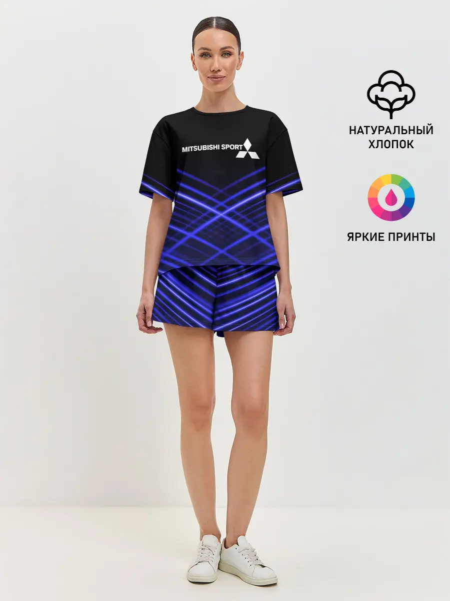 Женская пижама с шортами / MITSUBISHI