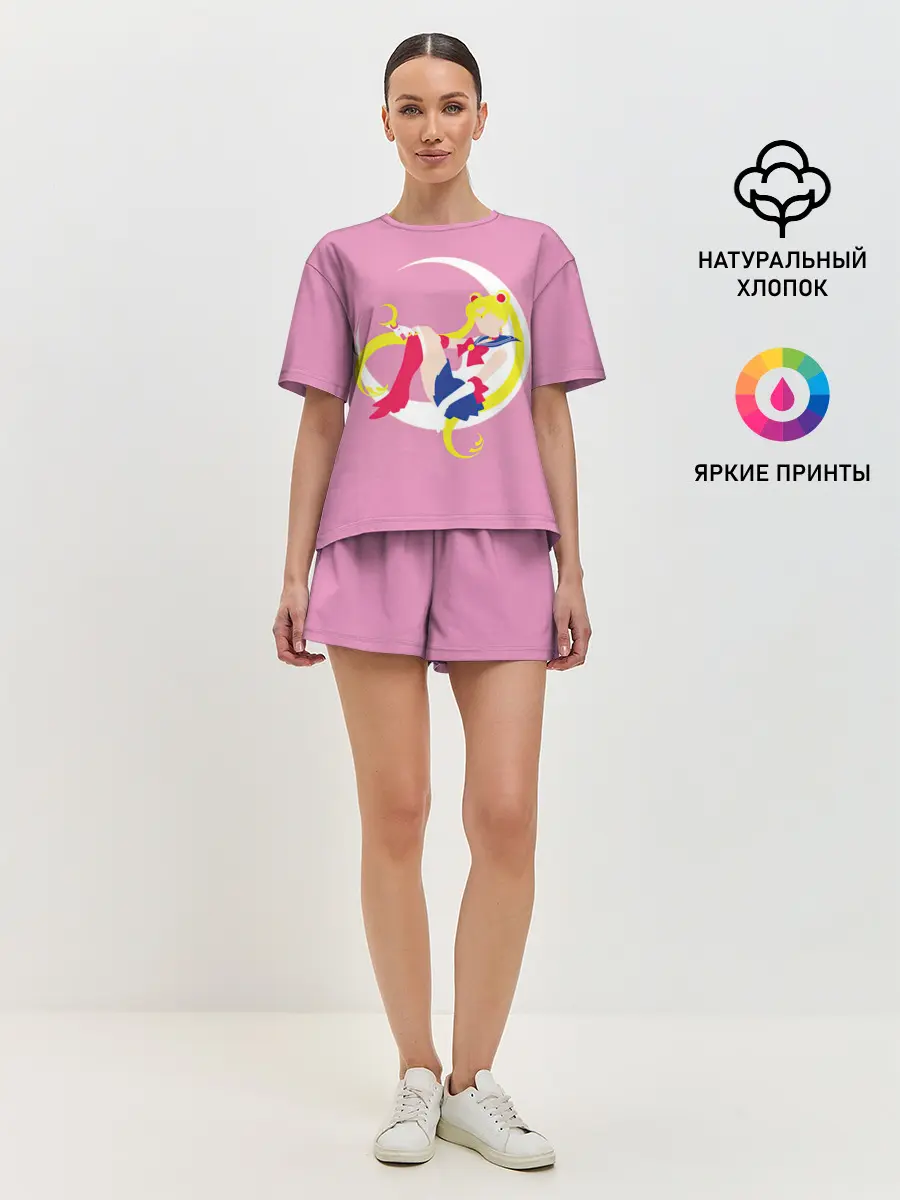 Женская пижама с шортами / Сейлор мун