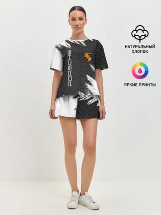 Женская пижама с шортами / PORSCHE