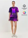 Женская пижама с шортами / BTS / БТС