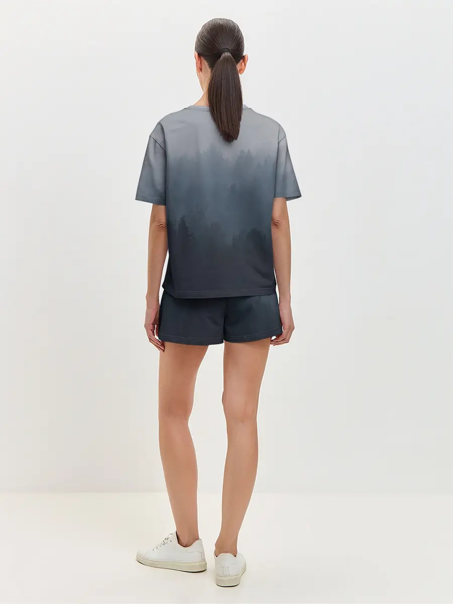 Женская пижама с шортами / BTS Forest