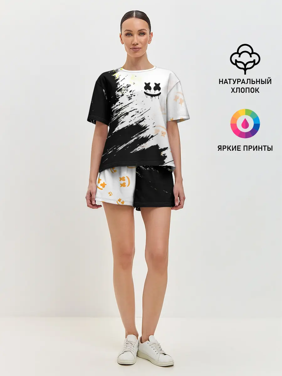 Женская пижама с шортами / MARSHMELLO / МАРШМЕЛЛОУ