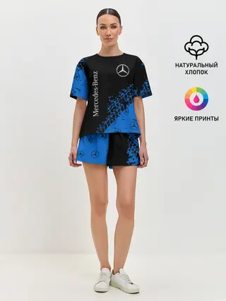 Женская пижама с шортами / MERCEDES / МЕРСЕДЕС