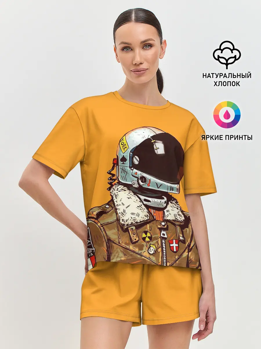 Женская пижама с шортами / Космический рейнджер