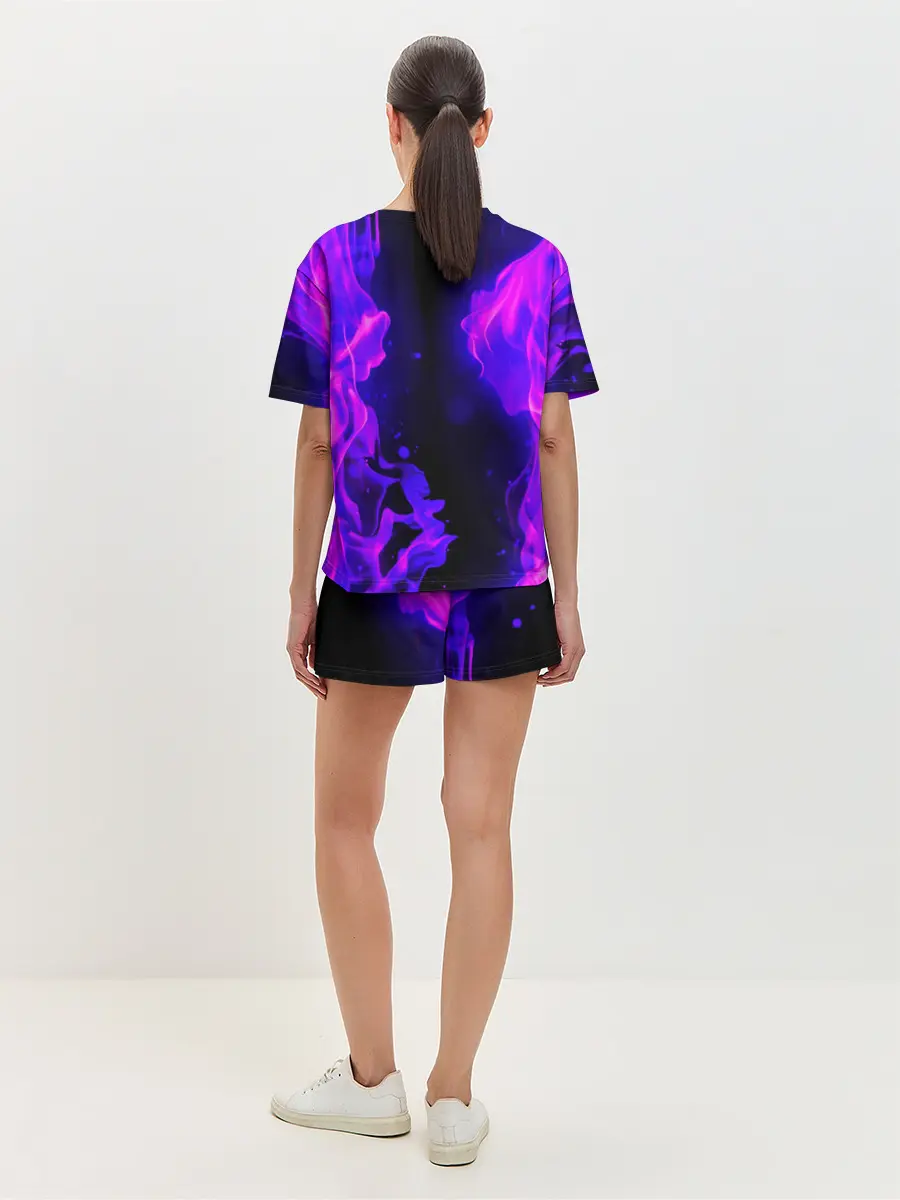 Женская пижама с шортами / RAMMSTEIN