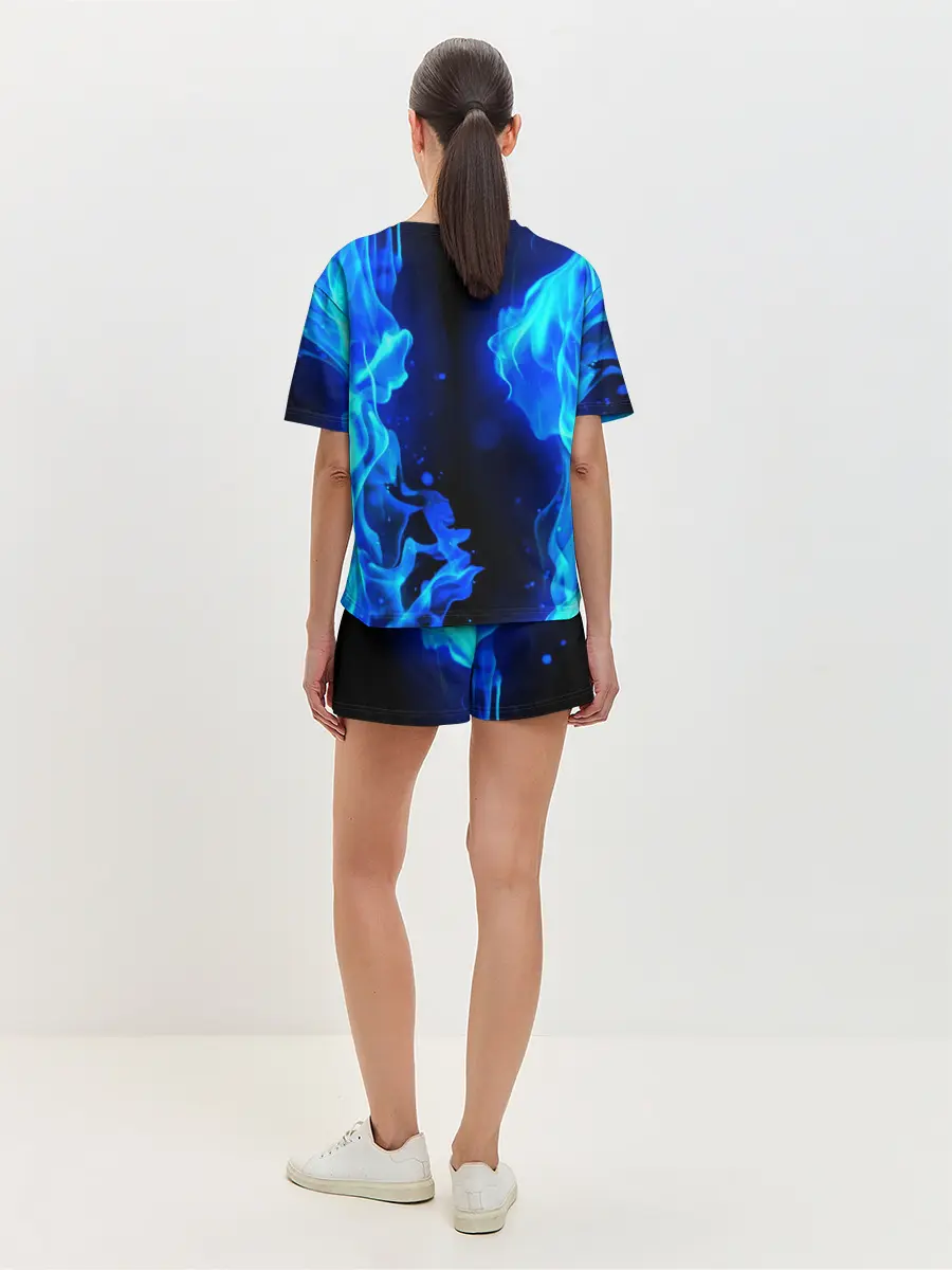 Женская пижама с шортами / RAMMSTEIN