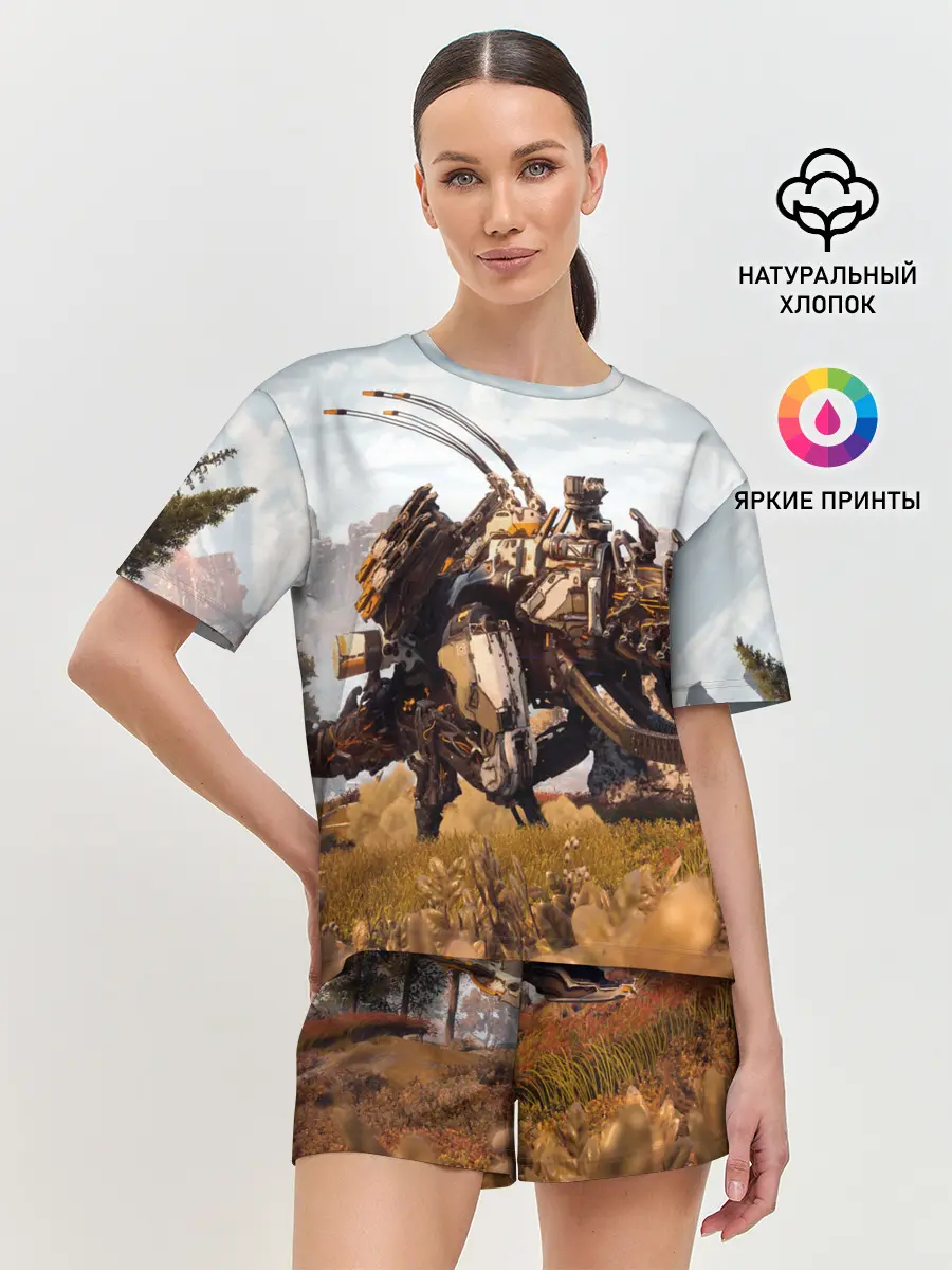 Женская пижама с шортами / Horizon Zero Dawn