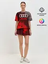 Женская пижама с шортами / AUDI / АУДИ