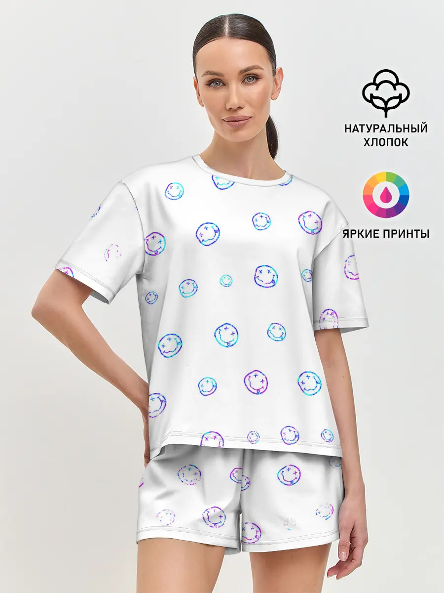 Женская пижама с шортами / NIRVANA / НИРВАНА