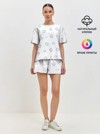 Женская пижама с шортами / NIRVANA / НИРВАНА