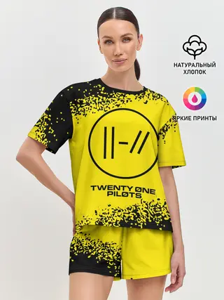 Женская пижама с шортами / TWENTY ONE PILOTS / 21 PILOTS