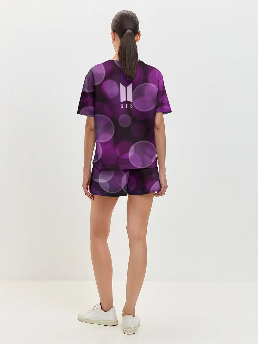 Женская пижама с шортами / BTS