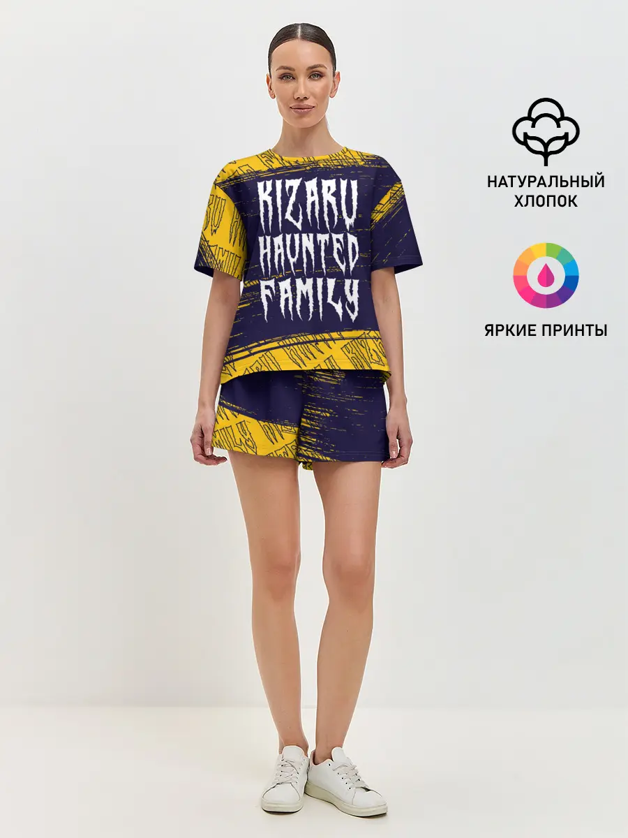 Женская пижама с шортами / KIZARU / КИЗАРУ