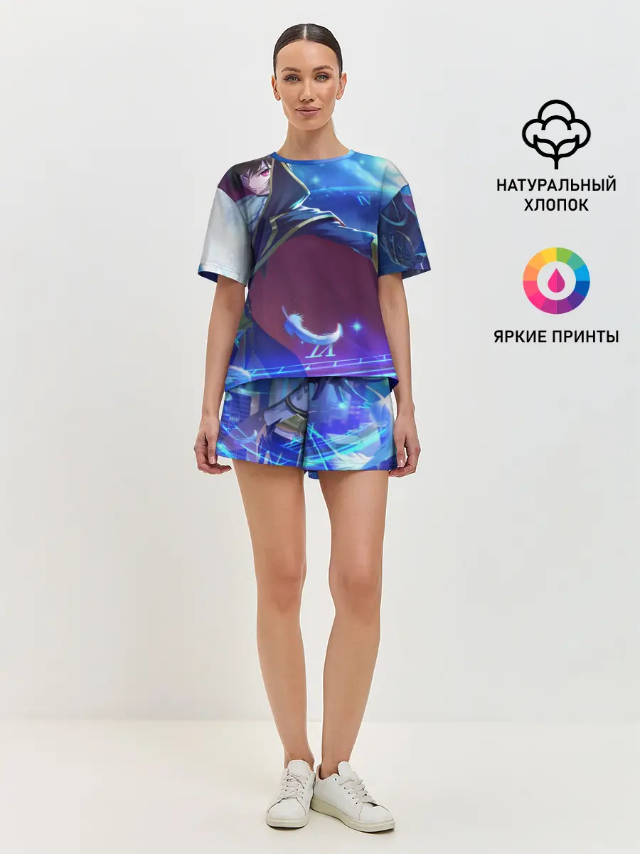 Женская пижама с шортами / Лелуш Ламперуж