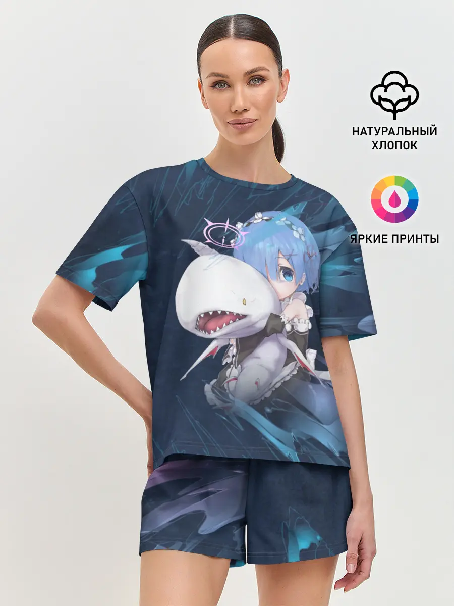 Женская пижама с шортами / Re: Zero. Жизнь с нуля