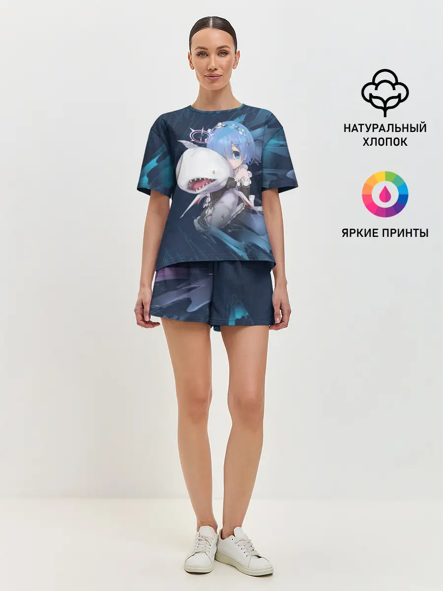 Женская пижама с шортами / Re: Zero. Жизнь с нуля