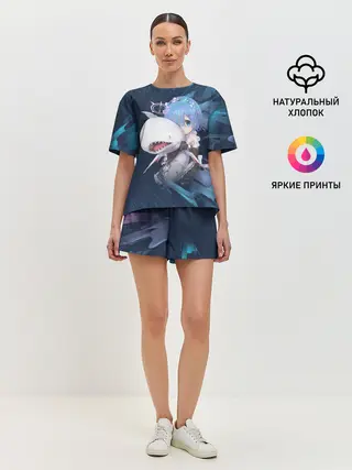 Женская пижама с шортами / Re: Zero. Жизнь с нуля