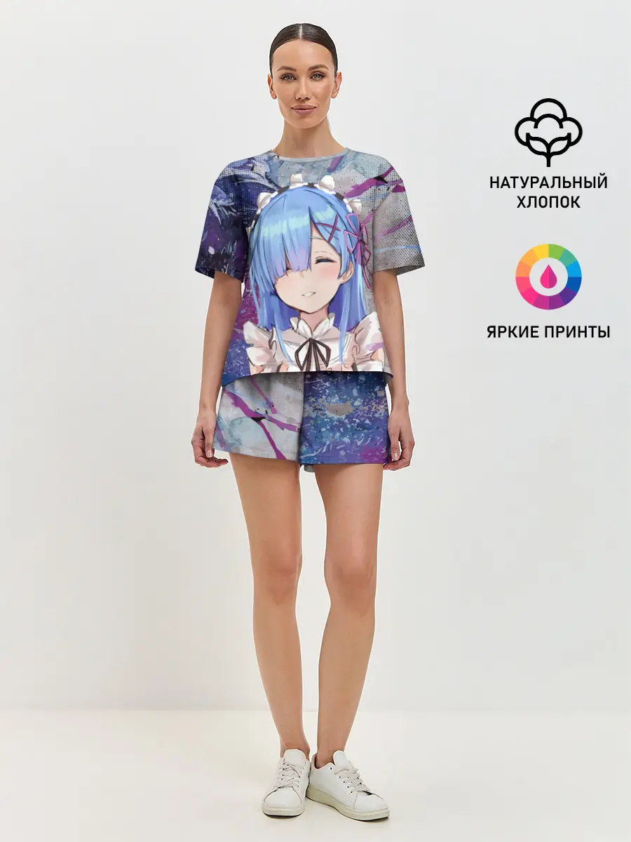 Женская пижама с шортами / Re: Zero. Жизнь с нуля