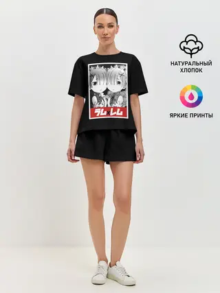 Женская пижама с шортами / Re:Zero