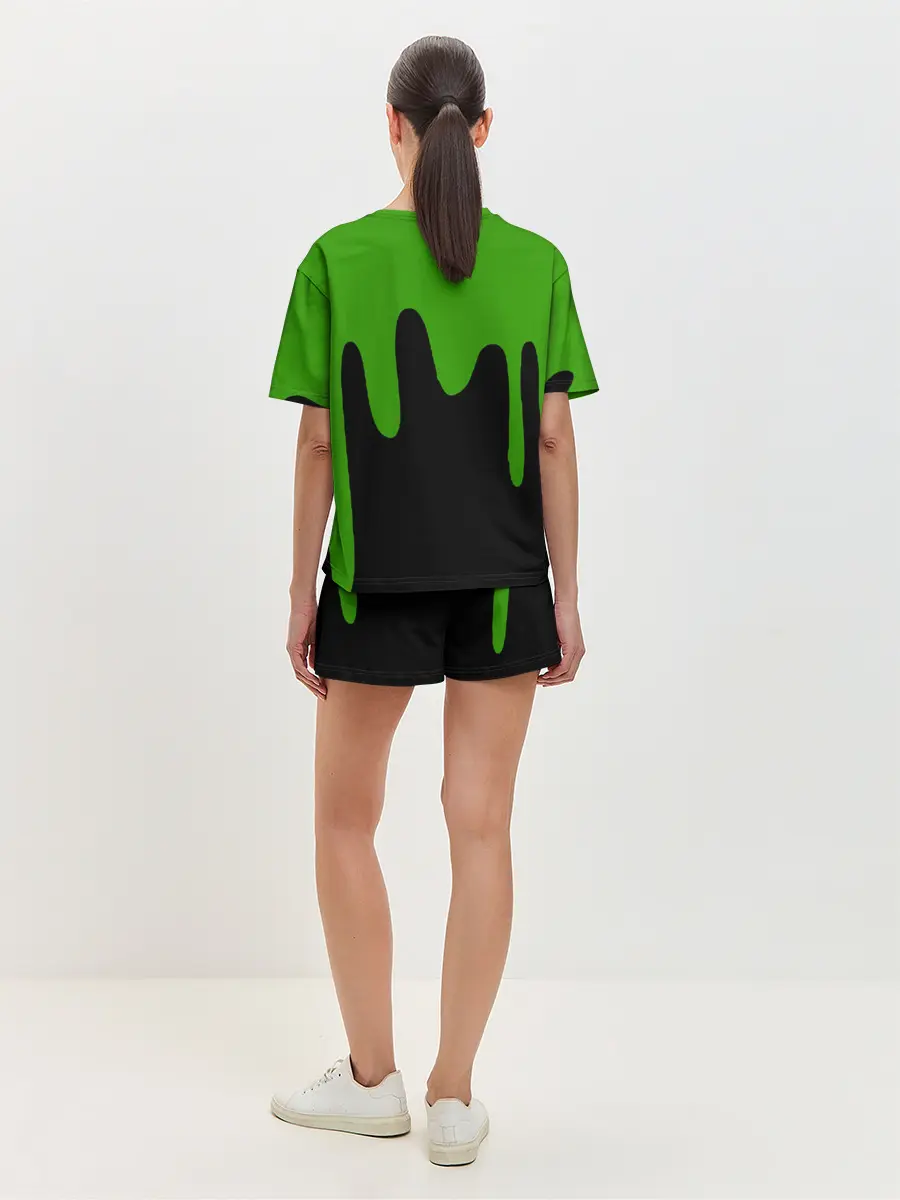 Женская пижама с шортами / minecraft