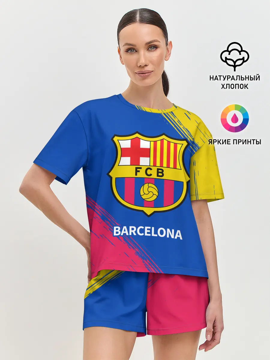 Женская пижама с шортами / BARCELONA / БАРСЕЛОНА