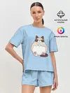 Женская пижама с шортами / Тоторный кот