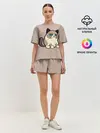 Женская пижама с шортами / Великий Grumpy Cat