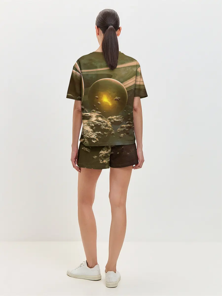Женская пижама с шортами / Saturn