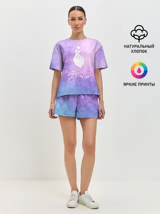 Женская пижама с шортами / Stray Kids