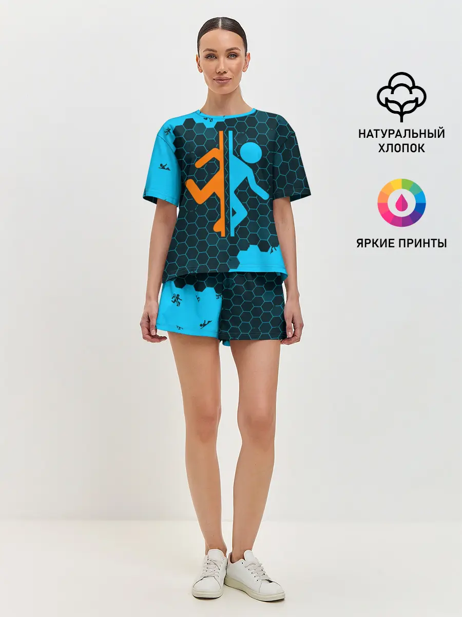 Женская пижама с шортами / PORTAL / ПОРТАЛ