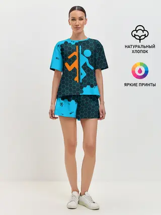 Женская пижама с шортами / PORTAL / ПОРТАЛ