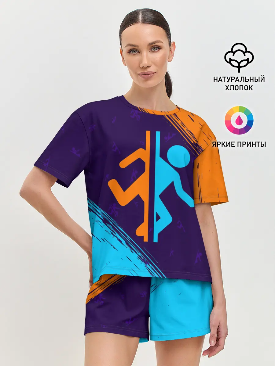 Женская пижама с шортами / PORTAL / ПОРТАЛ