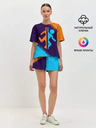 Женская пижама с шортами / PORTAL / ПОРТАЛ