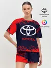 Женская пижама с шортами / TOYOTA / ТОЙОТА