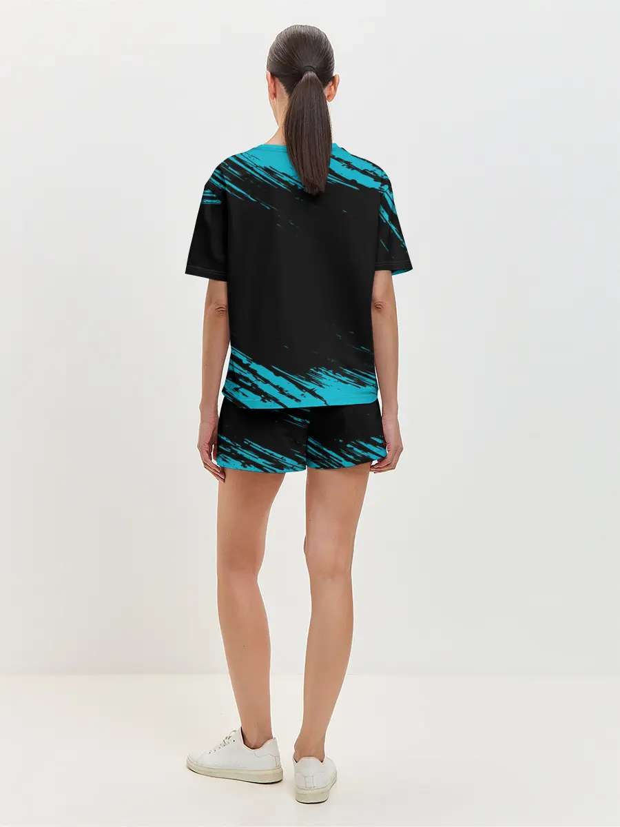 Женская пижама с шортами / KAZAKHSTAN / КАЗАХСТАН