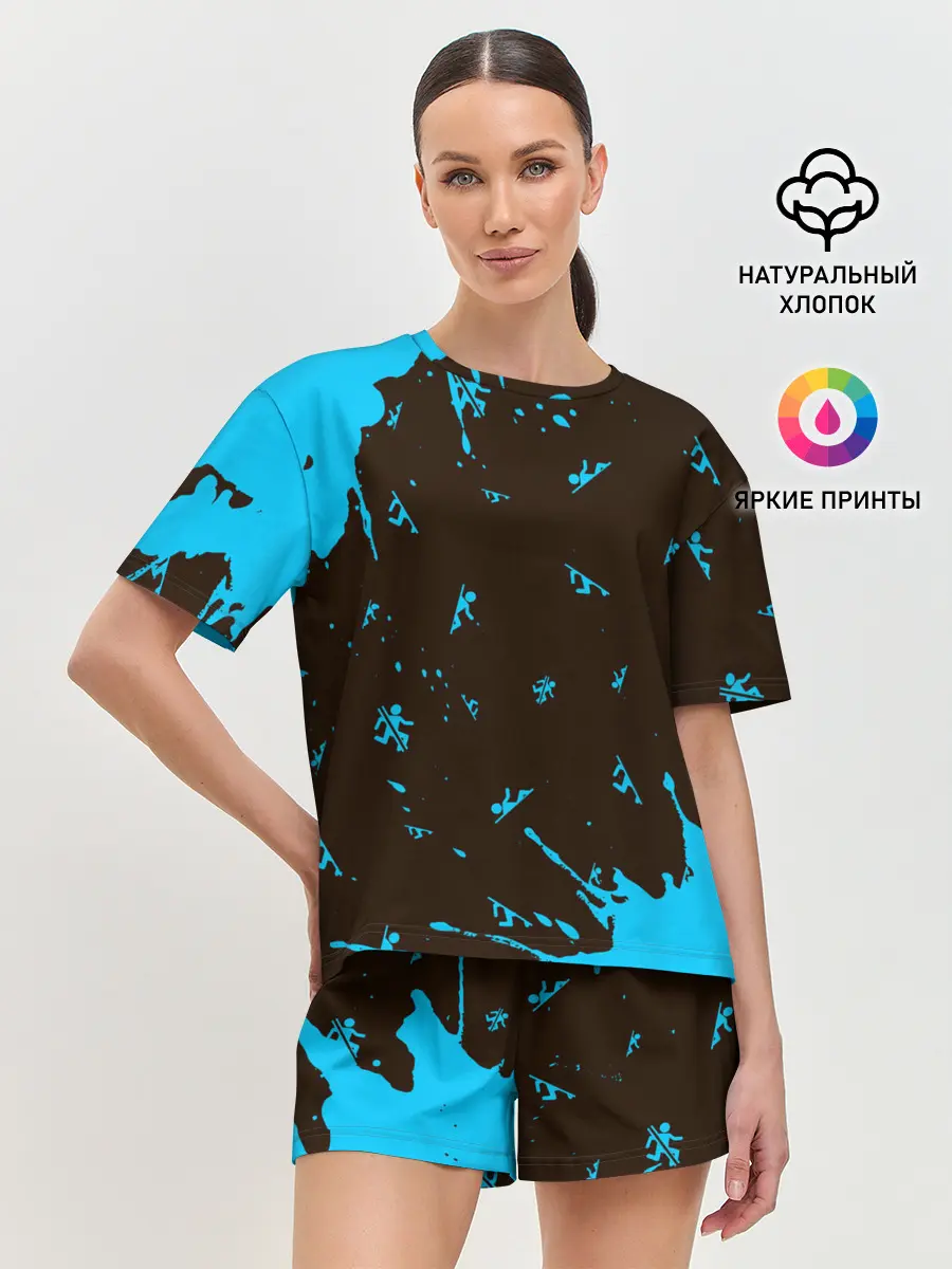 Женская пижама с шортами / PORTAL / ПОРТАЛ