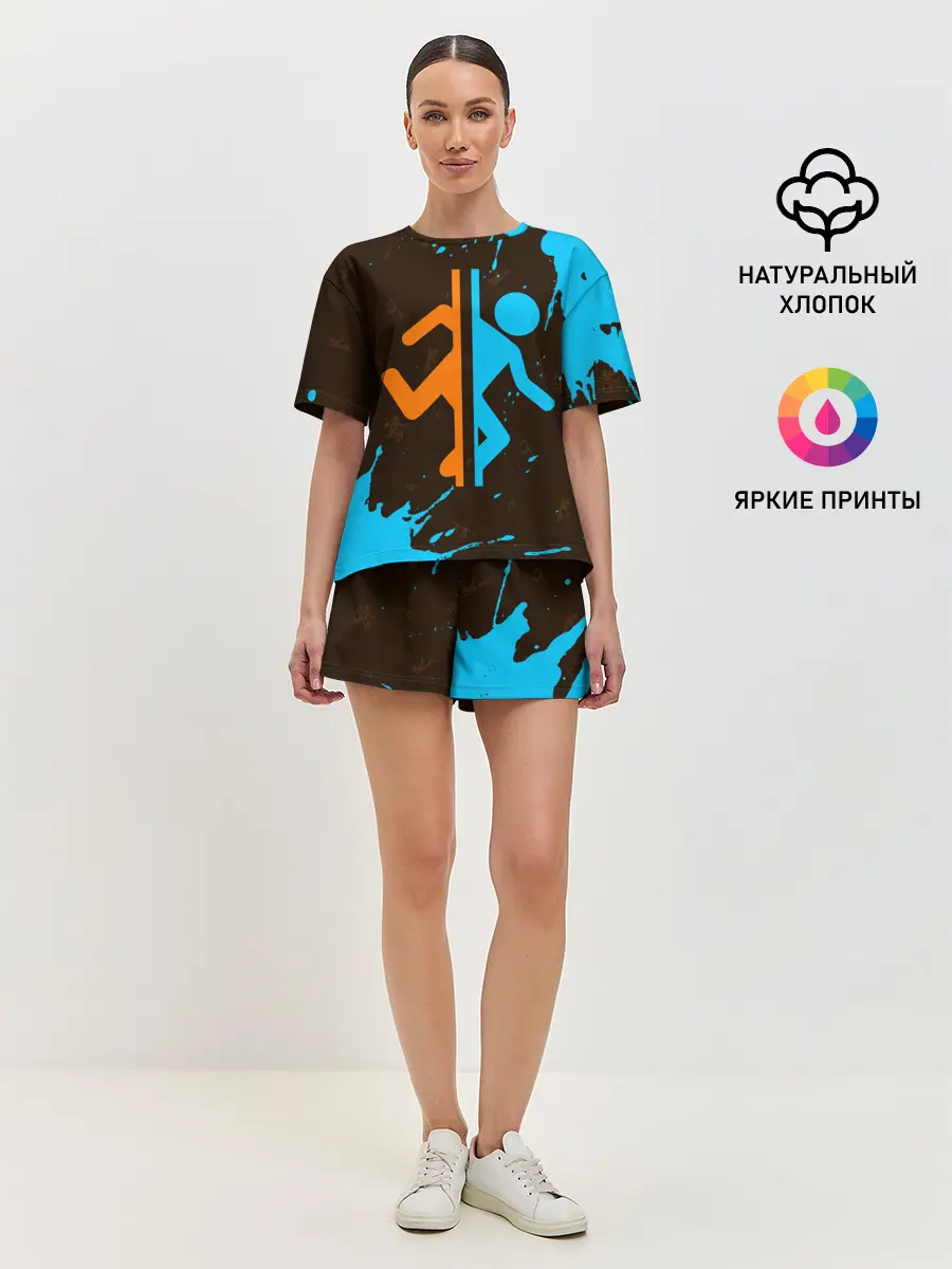 Женская пижама с шортами / PORTAL / ПОРТАЛ