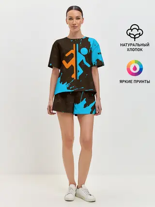 Женская пижама с шортами / PORTAL / ПОРТАЛ