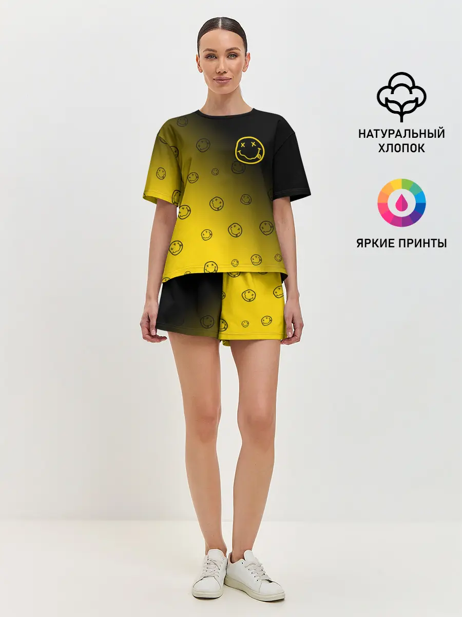 Женская пижама с шортами / NIRVANA / НИРВАНА