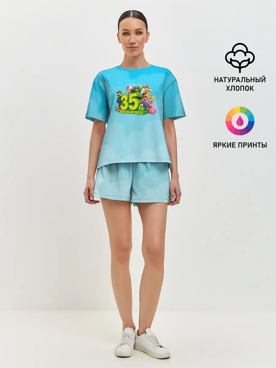 Женская пижама с шортами / Mario