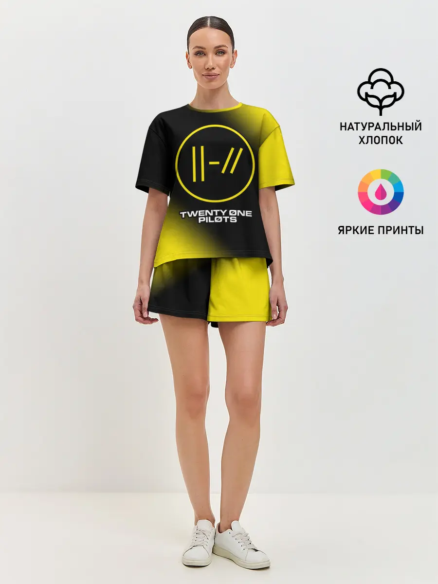 Женская пижама с шортами / TWENTY ONE PILOTS / 21 PILOTS