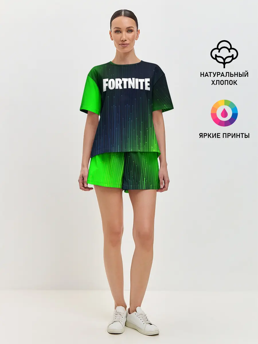 Женская пижама с шортами / FORTNITE / ФОРТНАЙТ