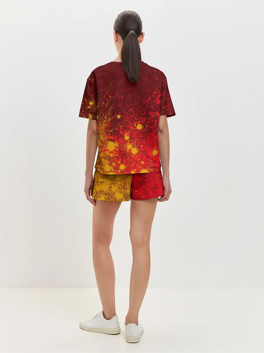 Женская пижама с шортами / MITSUBISHI / МИТСУБИСИ