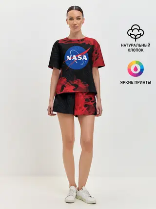 Женская пижама с шортами / NASA / НАСА