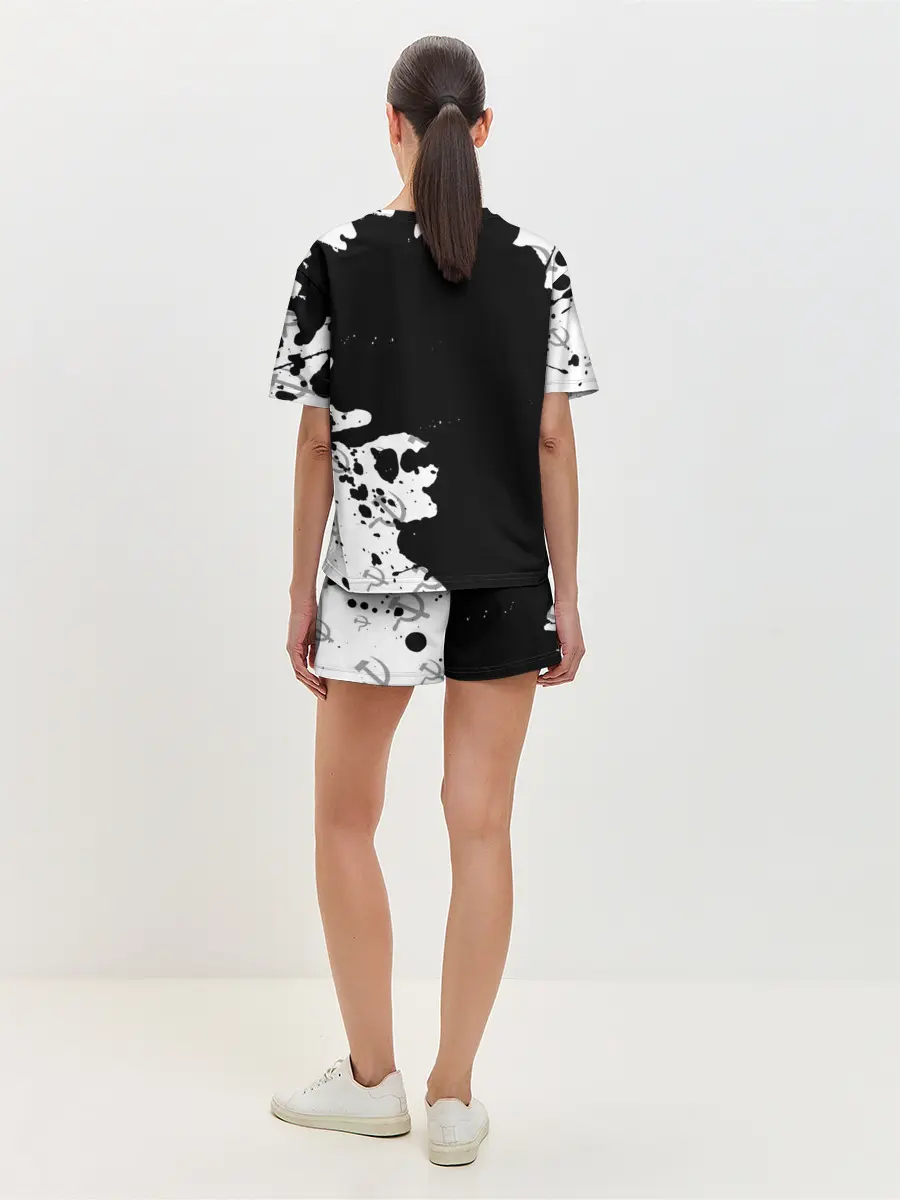 Женская пижама с шортами / СССР / USSR