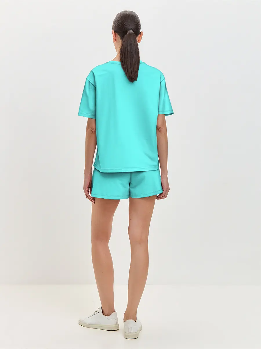 Женская пижама с шортами / Хачироку АЕ86