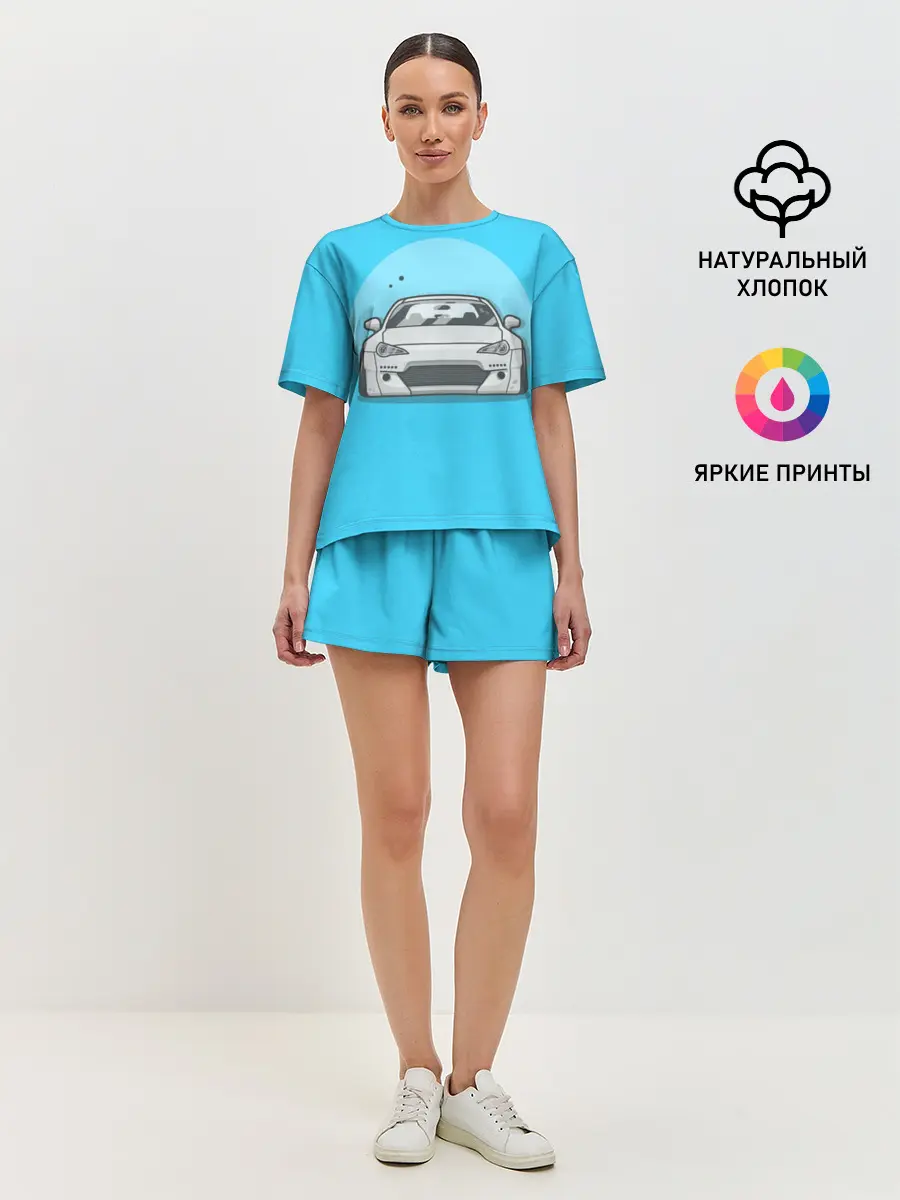 Женская пижама с шортами / GT86